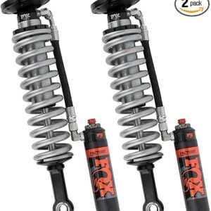 Fox Shocks 883-06-133 Fox 2.5 Factory Series Coilover Reservoir Shock Set; extendido 20.74 pulgadas; plegado 16.20 pulgadas; carrera 4.54 pulgadas; ajustable;